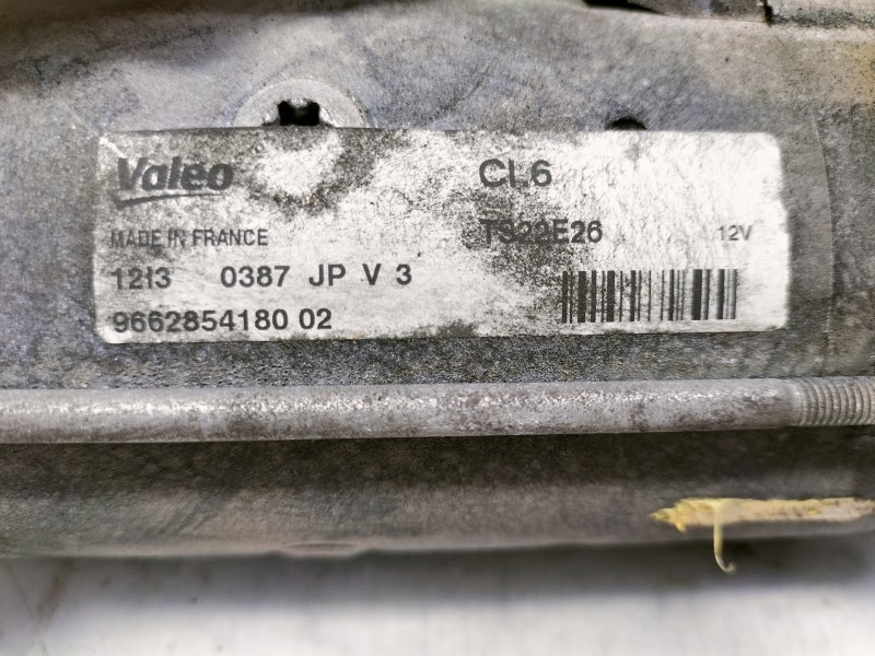 Recambio de motor arranque para citroën berlingo station wagon sx multispace referencia OEM IAM 9662854180 TS22E26 1213 0387 