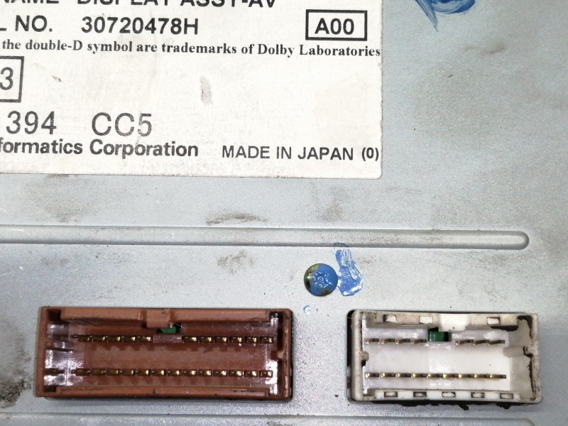 Recambio de pantalla multifuncion para nissan primera berlina (p12) acenta referencia OEM IAM 28090AV617 CC5W4000P 