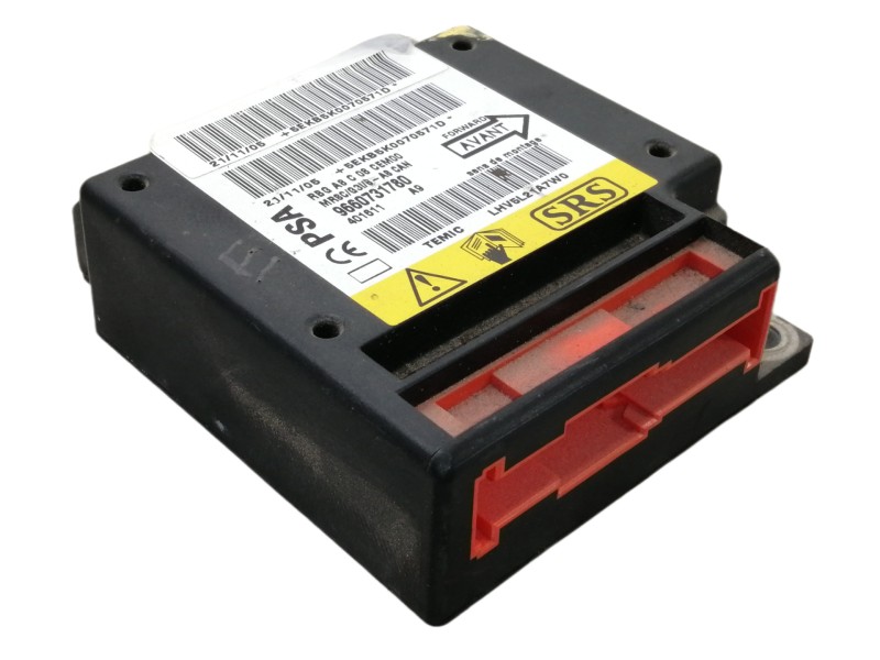 Recambio de centralita airbag para citroën c3 hdi 92 sx plus referencia OEM IAM 9660731780 5EKB5K0070571D LHV5L21A7W0 
