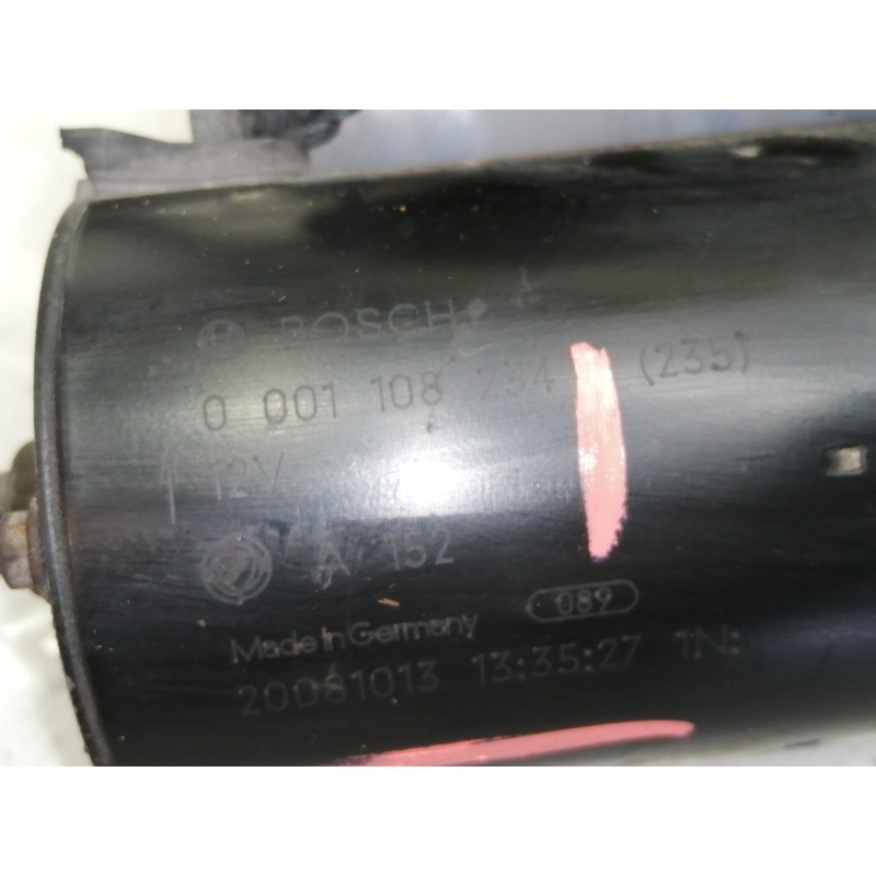 Recambio de motor arranque para alfa romeo mito (145) distinctive referencia OEM IAM 0001108234  