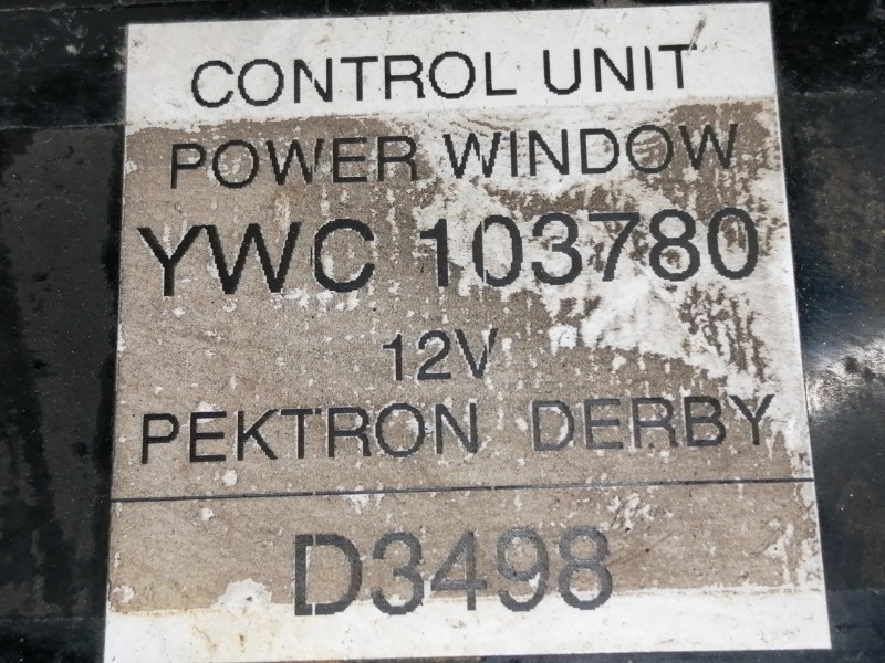 Recambio de modulo electronico para mg serie 200 (rf) 220 sd (5-ptas.) referencia OEM IAM YWC103780  