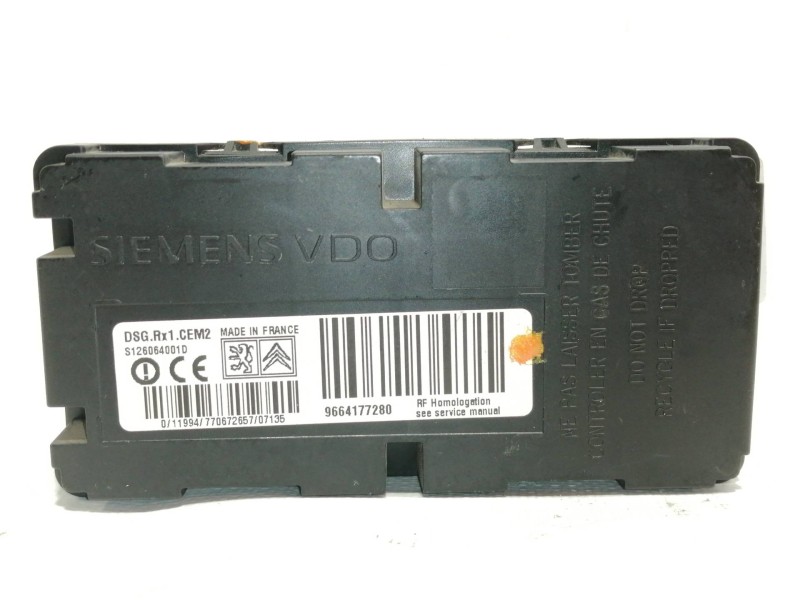 Recambio de modulo electronico para peugeot 207 gt referencia OEM IAM 9664177280 S126064001D 