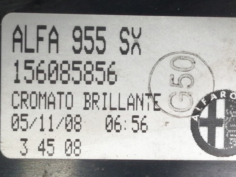 Recambio de piloto trasero izquierdo para alfa romeo mito (145) distinctive referencia OEM IAM 156085856  