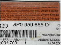 Recambio de centralita airbag para audi a3 (8p) 2.0 tdi ambiente referencia OEM IAM 8P0959655D   2