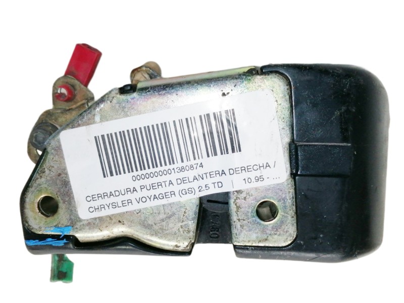 Recambio de cerradura puerta delantera derecha para chrysler voyager (gs) 2.5 td referencia OEM IAM   