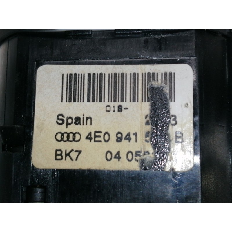 Recambio de mando luces para audi a8 (4e2) 4.2 quattro referencia OEM IAM 4E09415  