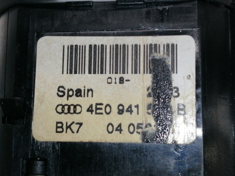 Recambio de mando luces para audi a8 (4e2) 4.2 quattro referencia OEM IAM 4E09415  