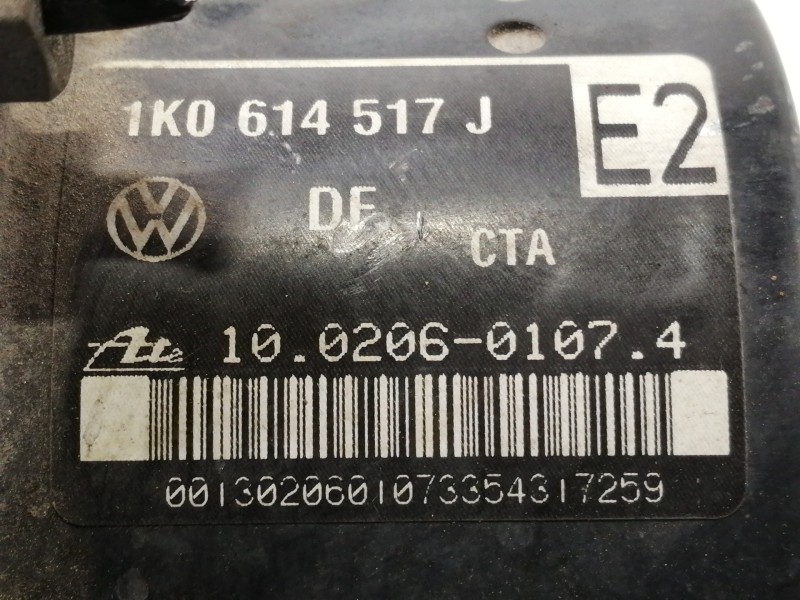 Recambio de abs para audi a3 (8p) 2.0 fsi ambiente referencia OEM IAM 1K0614517J 1K0907379K 10096003483