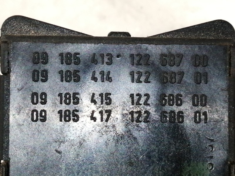 Recambio de mando luces para opel combo (corsa c) familiar referencia OEM IAM 09185413  