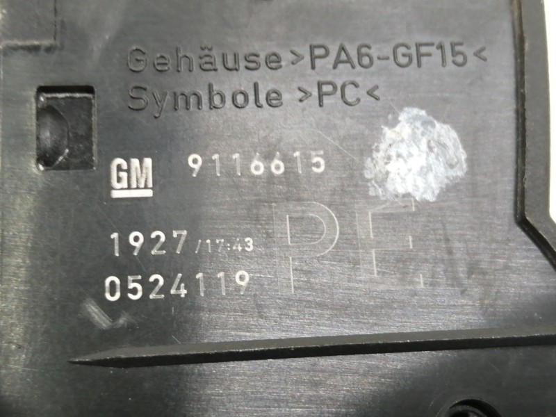 Recambio de mando luces para opel combo (corsa c) familiar referencia OEM IAM 9116615  