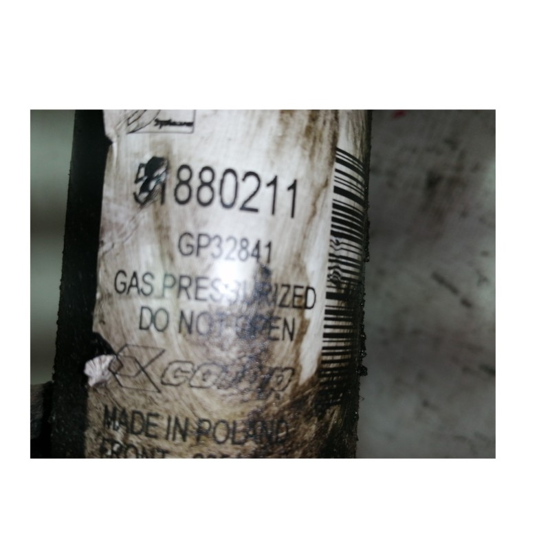 Recambio de amortiguador delantero derecho para fiat fiorino sx furg. referencia OEM IAM 51880211  