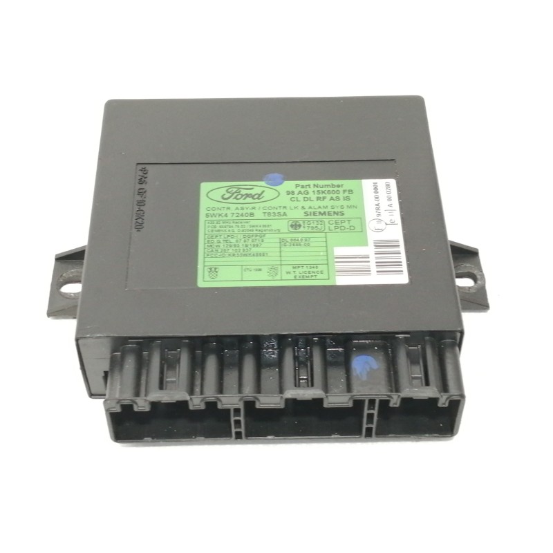 Recambio de centralita check control para ford mondeo berlina (gd) clx referencia OEM IAM 98AG15K600FB  