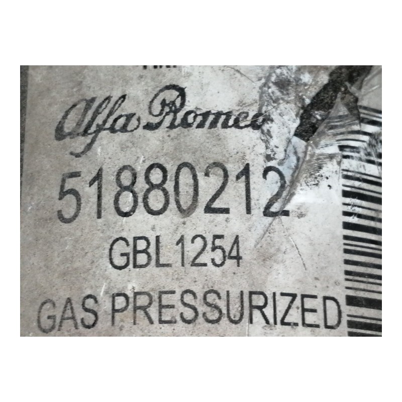 Recambio de amortiguador trasero derecho para fiat fiorino sx furg. referencia OEM IAM 51880212  