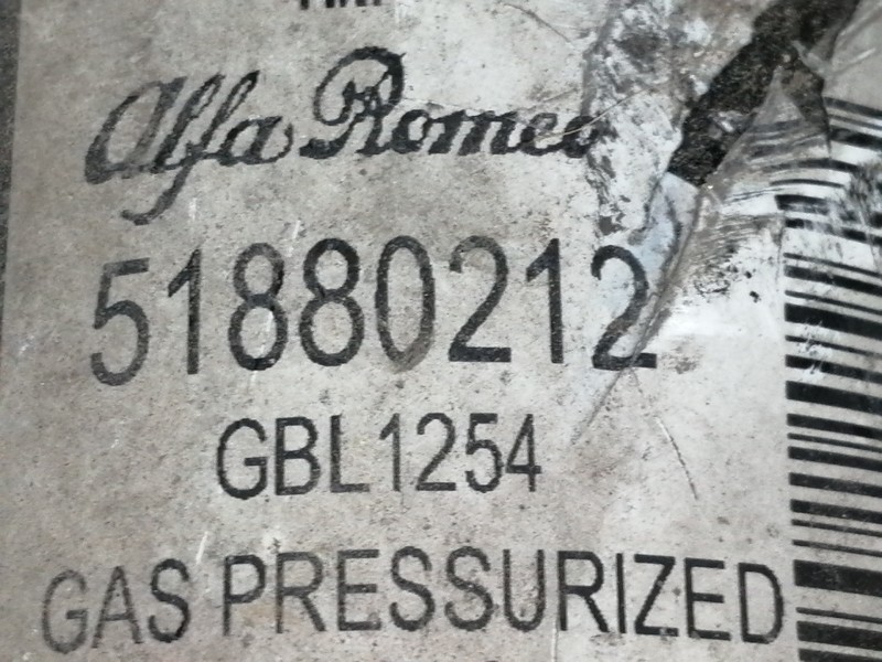 Recambio de amortiguador trasero izquierdo para fiat fiorino sx furg. referencia OEM IAM 51880212  