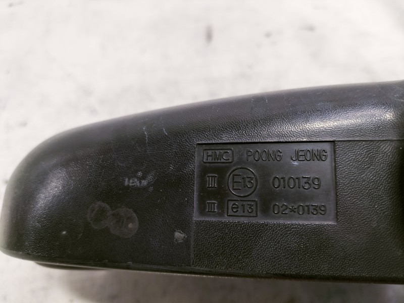 Recambio de retrovisor derecho para hyundai atos prime (mx) gls referencia OEM IAM 010139  MANUAL