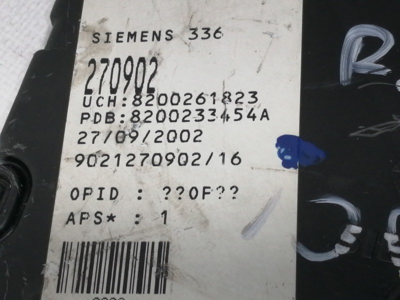 Recambio de caja reles / fusibles para renault megane ii berlina 5p authentique referencia OEM IAM 8200261823  