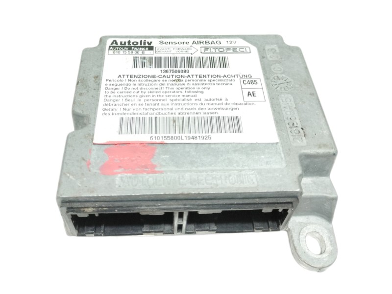Recambio de centralita airbag para fiat fiorino sx furg. referencia OEM IAM 610155800G  