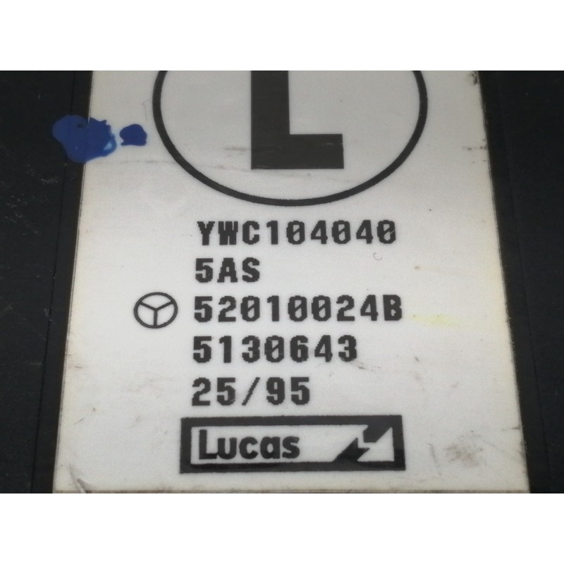 Recambio de centralita inmovilizador para mg serie 200 (xw) 214 i cabrio referencia OEM IAM YWC104040  