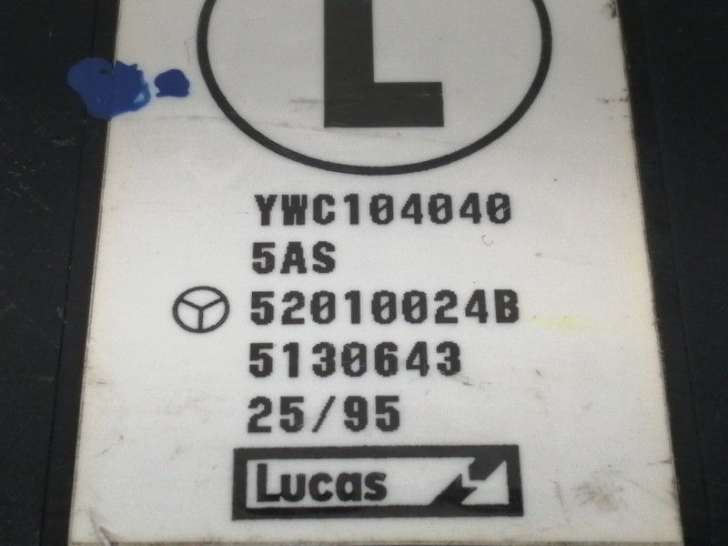 Recambio de centralita inmovilizador para mg serie 200 (xw) 214 i cabrio referencia OEM IAM YWC104040  