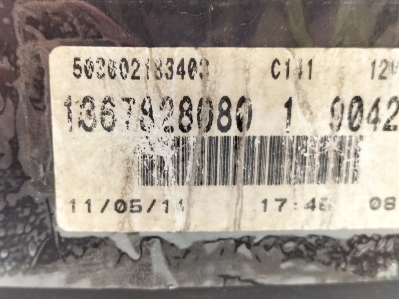Recambio de cuadro instrumentos para fiat fiorino sx furg. referencia OEM IAM 1367828080  