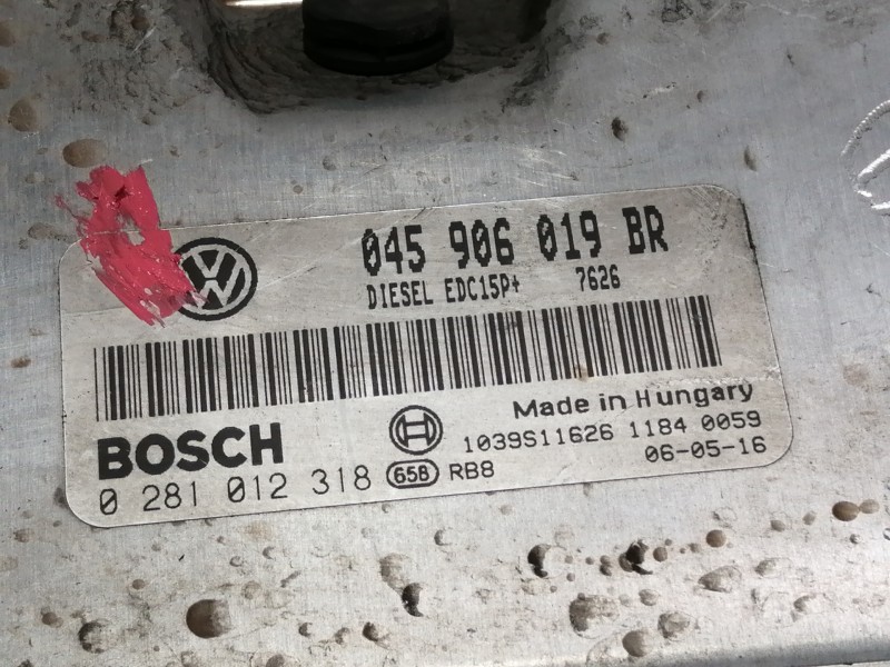 Recambio de centralita motor uce para seat ibiza (6l1) reference referencia OEM IAM 0281012318  