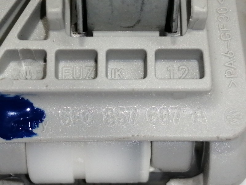 Recambio de maneta interior trasera izquierda para seat leon st (5f8) reference referencia OEM IAM 5F0857607A 26106158 