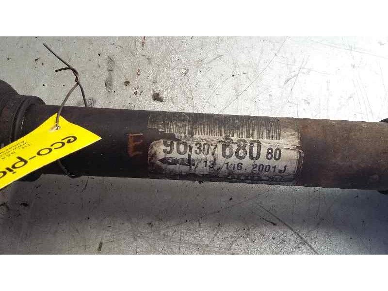 Recambio de transmision delantera derecha para peugeot 206 berlina xt referencia OEM IAM 9630768080  