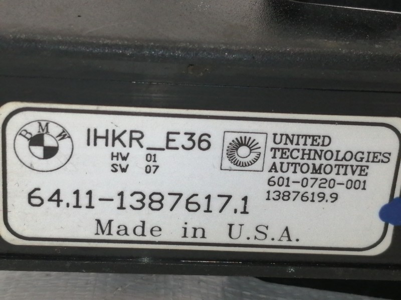 Recambio de modulo electronico para bmw serie 3 berlina (e36) 318i referencia OEM IAM 641113876171  