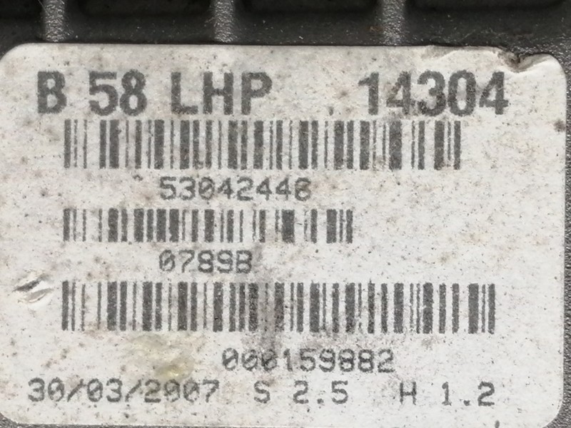 Recambio de motor limpia delantero para citroën c4 picasso sx referencia OEM IAM B58LHP14304 53630347 53042446