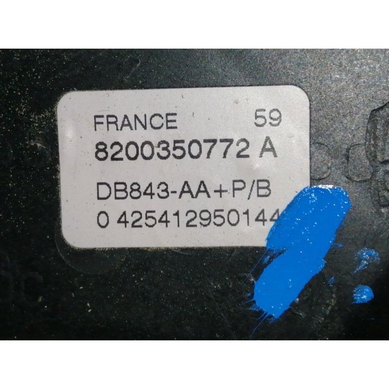 Recambio de airbag delantero izquierdo para renault kangoo (f/kc0) alize referencia OEM IAM 8200350772A 8200350772 