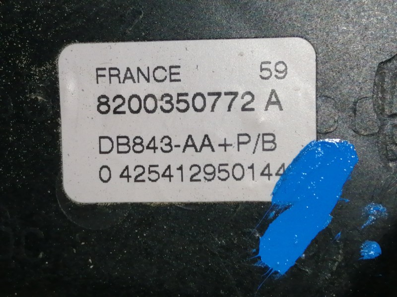 Recambio de airbag delantero izquierdo para renault kangoo (f/kc0) alize referencia OEM IAM 8200350772A 8200350772 