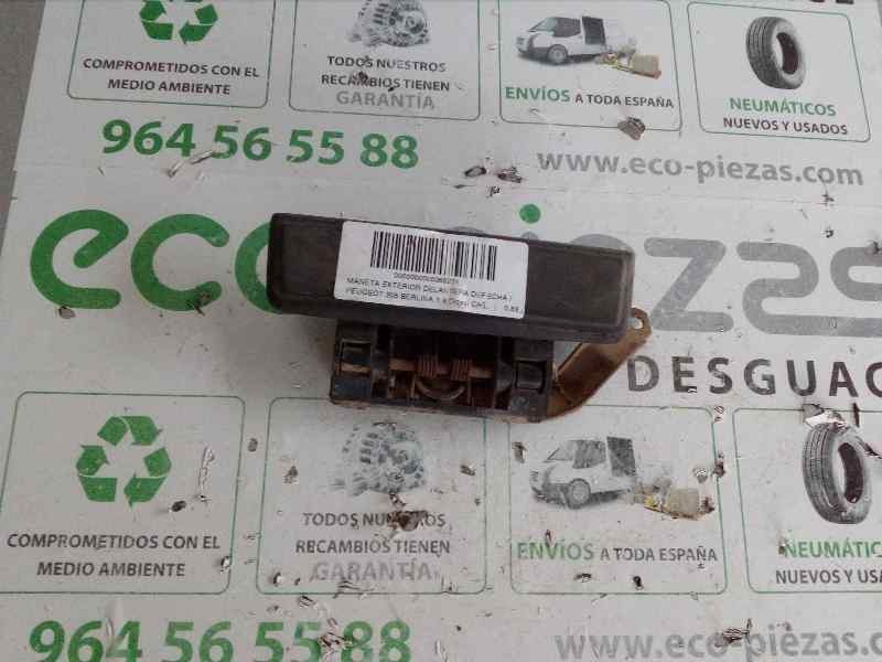 Recambio de maneta exterior delantera derecha para peugeot 205 berlina 1.8 diesel cat referencia OEM IAM   