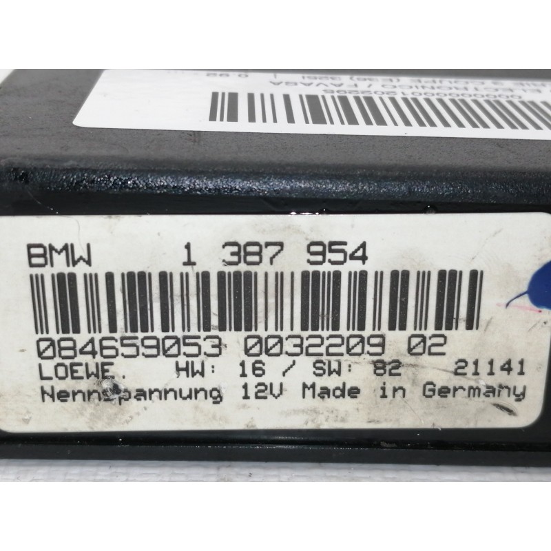 Recambio de modulo electronico para bmw serie 3 coupe (e36) 325i referencia OEM IAM 1387954  