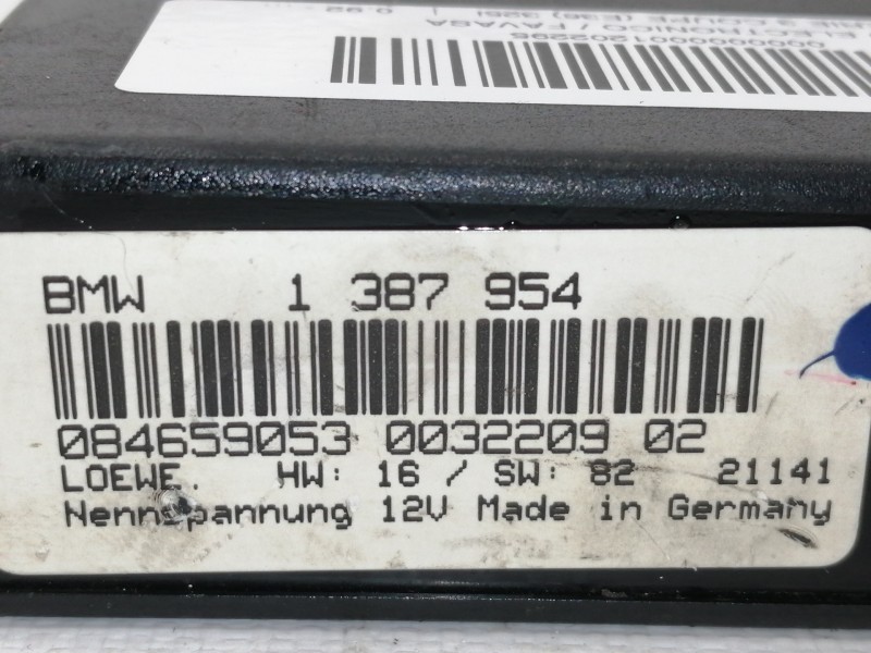 Recambio de modulo electronico para bmw serie 3 coupe (e36) 325i referencia OEM IAM 1387954  
