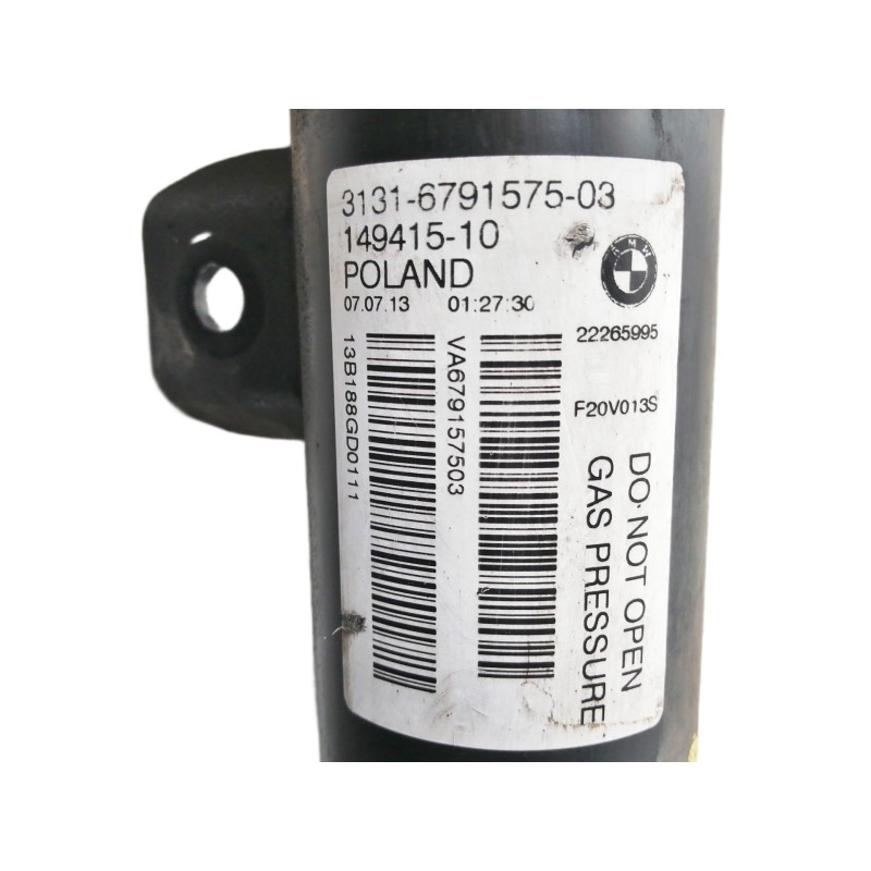 Recambio de amortiguador delantero izquierdo para bmw serie 1 lim. (f20) 116d referencia OEM IAM 3131679157503  