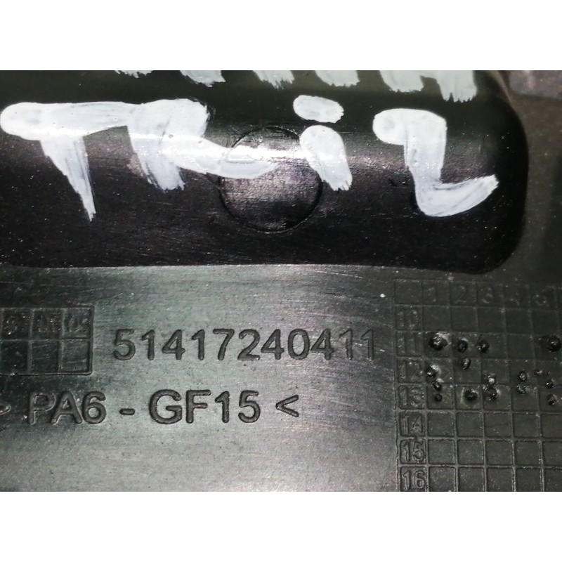 Recambio de maneta interior trasera izquierda para bmw serie 1 lim. (f20) 116d referencia OEM IAM 51417240411 10628510 