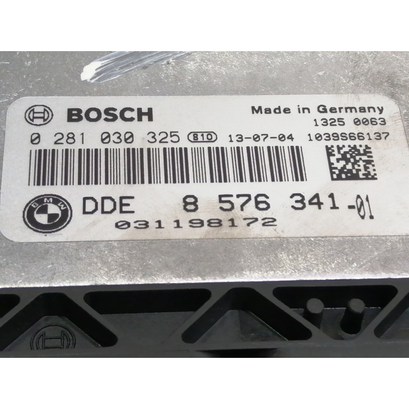 Recambio de centralita motor uce para bmw serie 1 lim. (f20) 116d referencia OEM IAM 0281030325 8576341 031198172