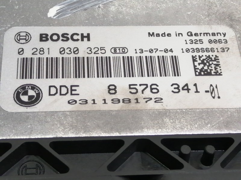 Recambio de centralita motor uce para bmw serie 1 lim. (f20) 116d referencia OEM IAM 0281030325 8576341 031198172