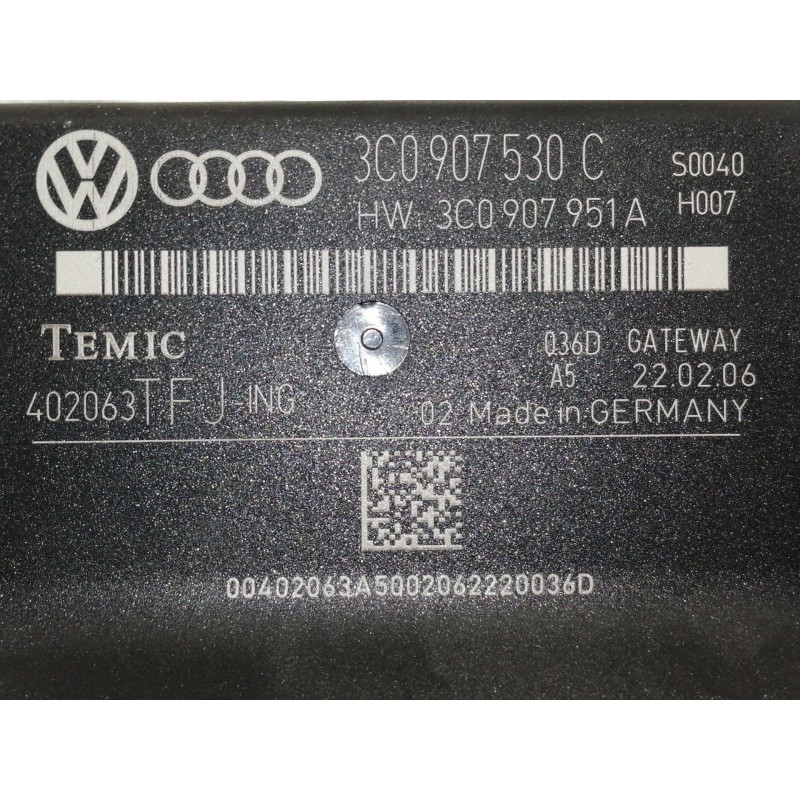 Recambio de modulo electronico para volkswagen passat berlina (3c2) highline referencia OEM IAM 3C0907530C 3C0907951A 
