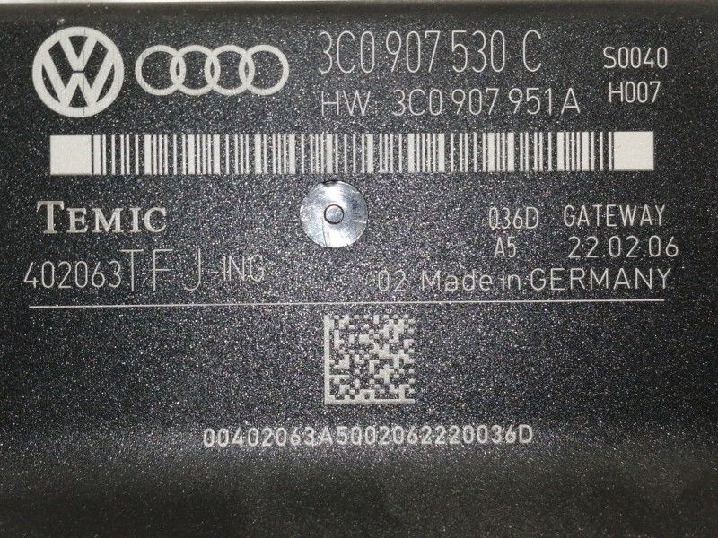 Recambio de modulo electronico para volkswagen passat berlina (3c2) highline referencia OEM IAM 3C0907530C 3C0907951A 