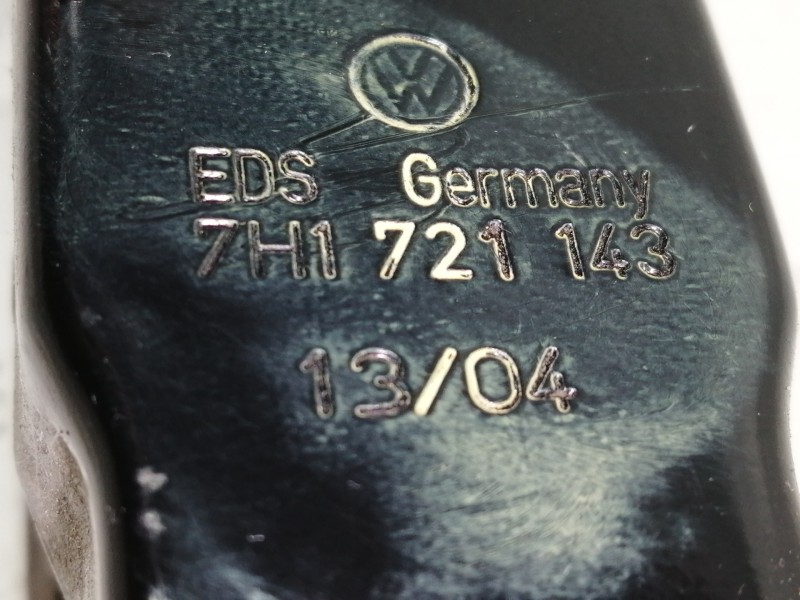 Recambio de pedal embrague para volkswagen t5 transporter/furgoneta caja cerrada ( batalla larga) referencia OEM IAM 7H1721143  