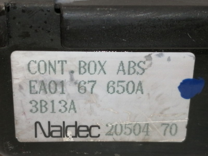 Recambio de centralita abs para mazda mx-3 (ec) 1.9 v6 24v referencia OEM IAM EA0167650A  