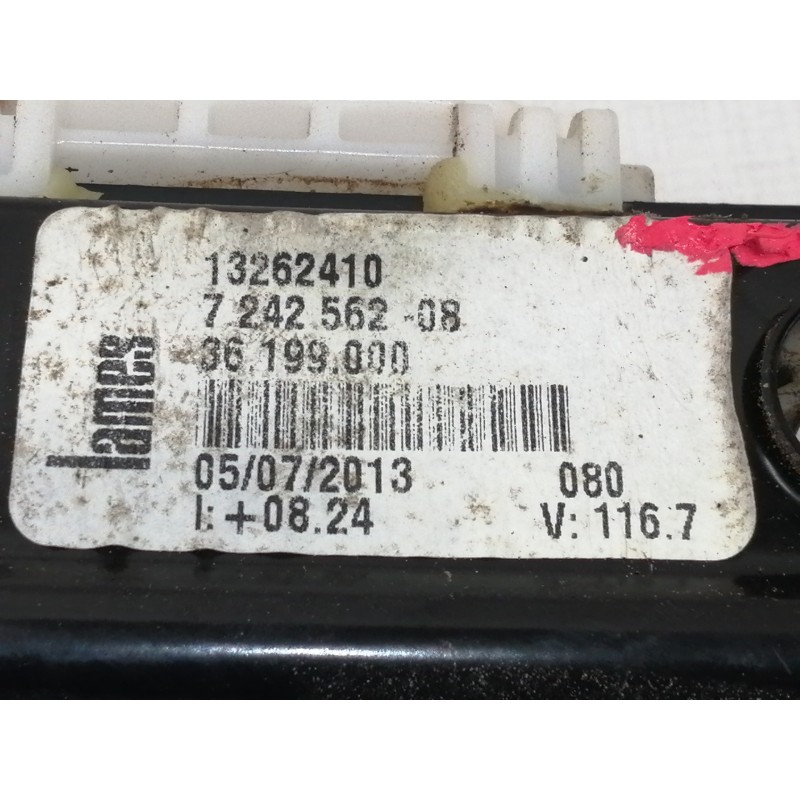 Recambio de elevalunas delantero derecho para bmw serie 1 lim. (f20) 116d referencia OEM IAM 36199000  