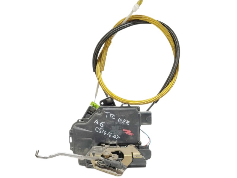 Recambio de cerradura puerta trasera derecha para audi a6 berlina (4b2) 2.5 tdi referencia OEM IAM 4B0839016B  