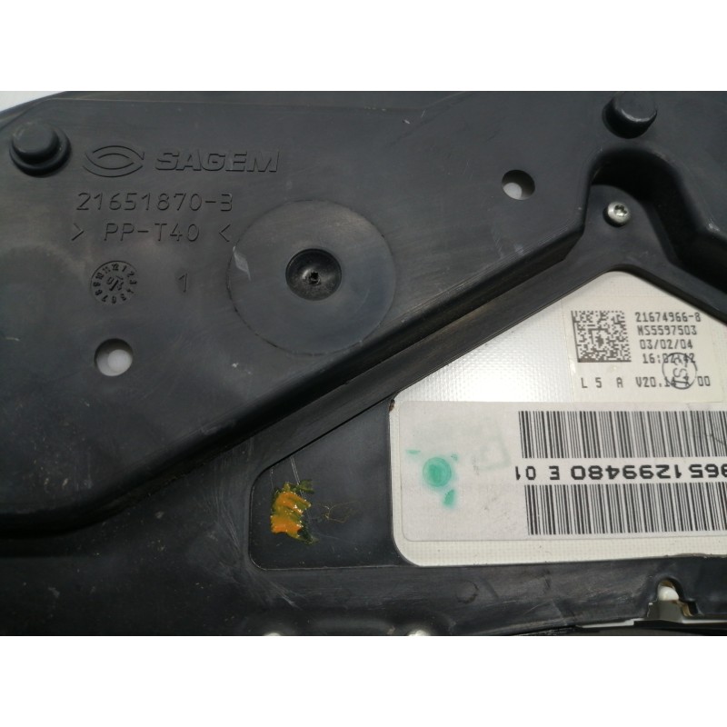 Recambio de cuadro instrumentos para peugeot 307 (s1) xr referencia OEM IAM P9651299480  