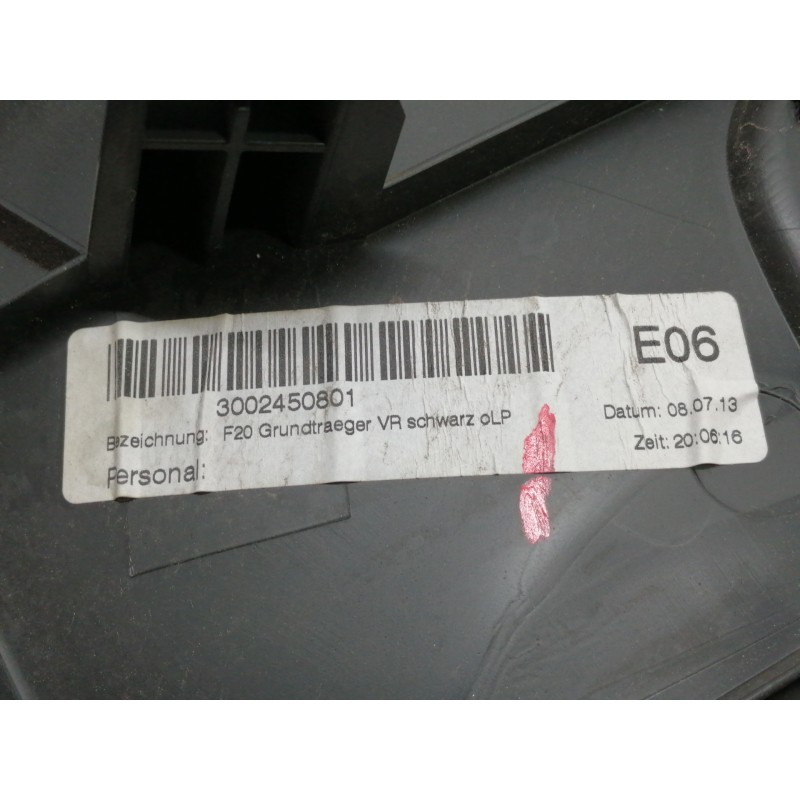 Recambio de guarnecido puerta delantera derecha para bmw serie 1 lim. (f20) 116d referencia OEM IAM R51417240404  