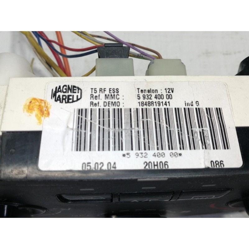 Recambio de mando calefaccion / aire acondicionado para peugeot 307 (s1) xr referencia OEM IAM 593240000  