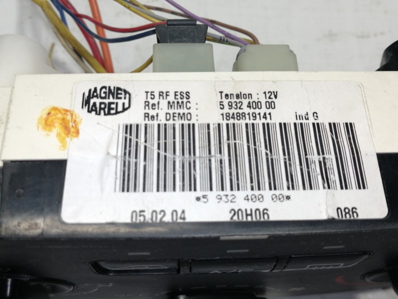 Recambio de mando calefaccion / aire acondicionado para peugeot 307 (s1) xr referencia OEM IAM 593240000  