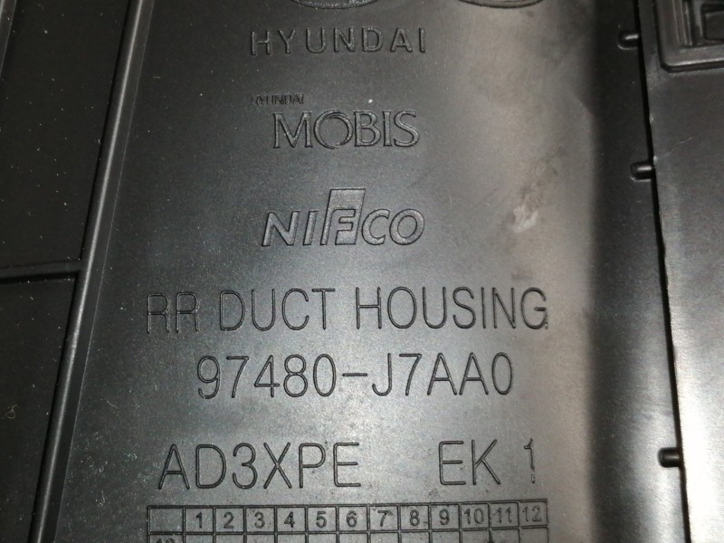 Recambio de rejilla aireadora para kia xceed business referencia OEM IAM 97480J7AA0 AD3XPE 