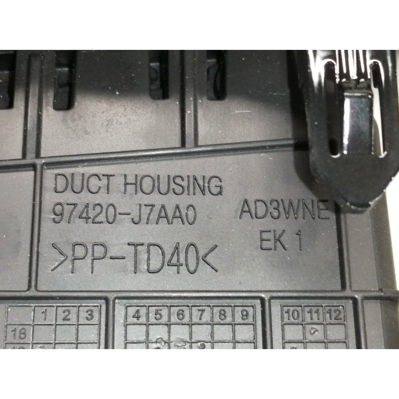 Recambio de rejilla aireadora para kia xceed business referencia OEM IAM 84740J7AA0 97420J7AA0 AD3WNE